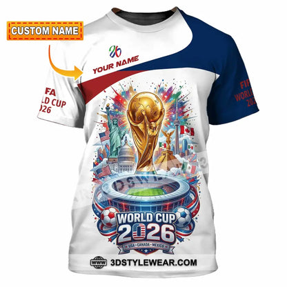 Unisex Shirt - Custom World Cup 2026 3D Shirt - T-shirt
