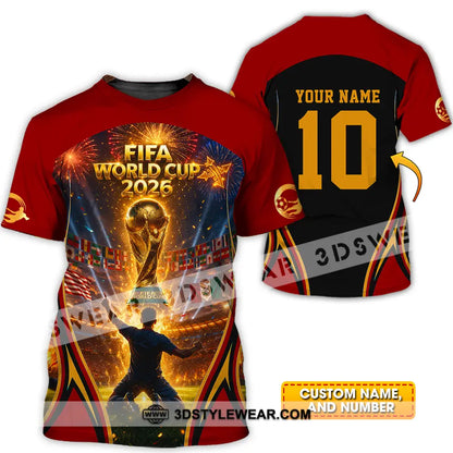 Unisex Shirt - Custom World Cup 2026 3D Shirt T-shirt
