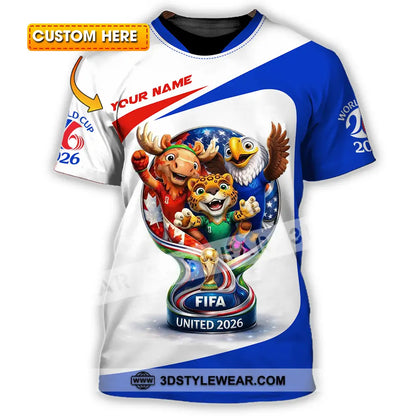 Unisex Shirt - Custom World Cup 2026 3D Shirt T-shirt