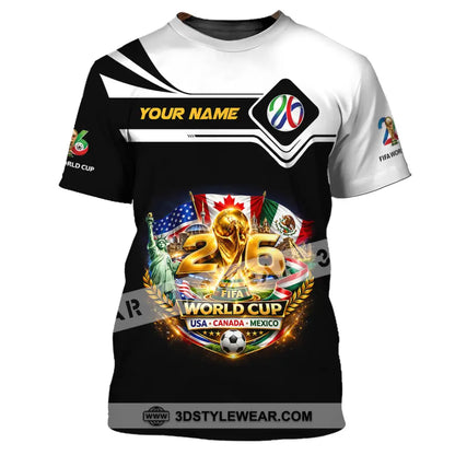 Unisex Shirt - Custom World Cup 2026 3D Shirt - T-Shirt / S - T-shirt