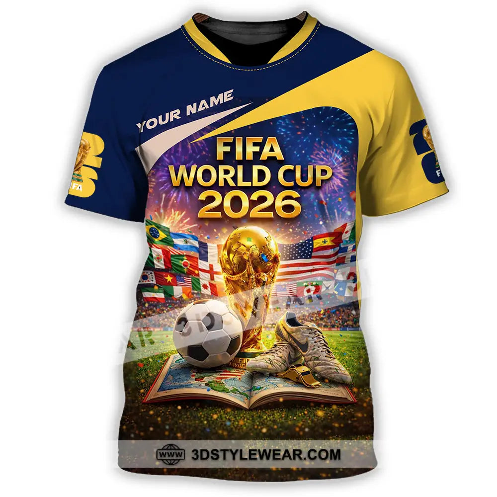 Unisex Shirt - Custom World Cup 2026 3D Shirt T-Shirt / S T-shirt