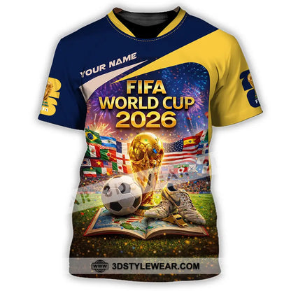 Unisex Shirt - Custom World Cup 2026 3D Shirt T-Shirt / S T-shirt