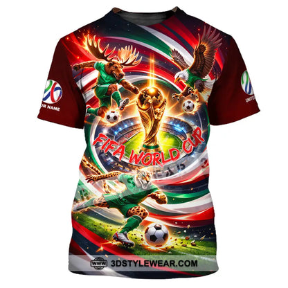 Unisex Shirt - Custom World Cup 2026 3D Shirt T-Shirt / S T-shirt