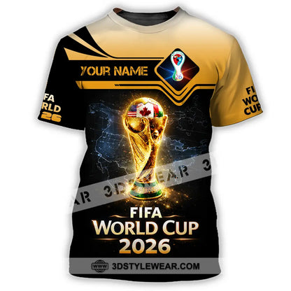 Unisex Shirt - Custom World Cup 2026 3D Shirt - T-Shirt / S - T-shirt