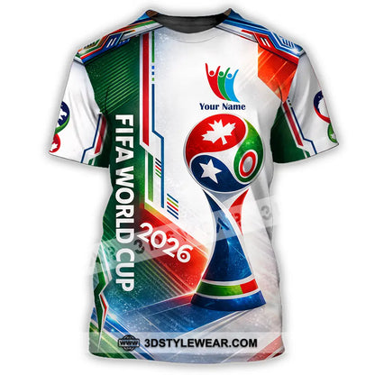 Unisex Shirt - Custom World Cup 2026 3D Shirt T-Shirt / S T-shirt