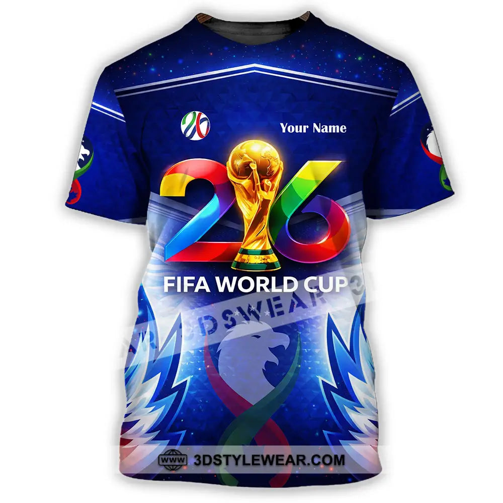 Unisex Shirt - Custom World Cup 2026 3D Shirt T-Shirt / S T-shirt