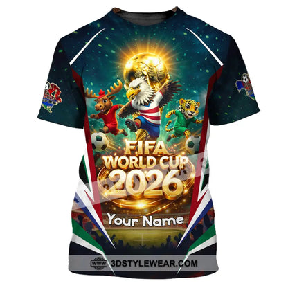 Unisex Shirt - Custom World Cup 2026 3D Shirt T-Shirt / S T-shirt