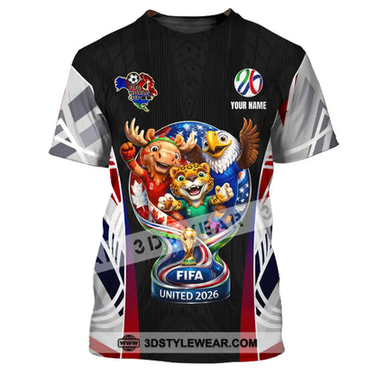 Unisex Shirt - Custom World Cup 2026 3D Shirt T-Shirt / S T-shirt