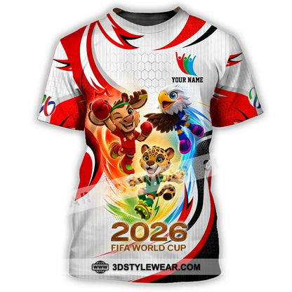 Unisex Shirt - Custom World Cup 2026 3D Shirt T-Shirt / S T-shirt