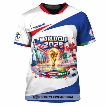 Unisex Shirt - Custom World Cup 2026 3D Shirt T-Shirt / S T-shirt