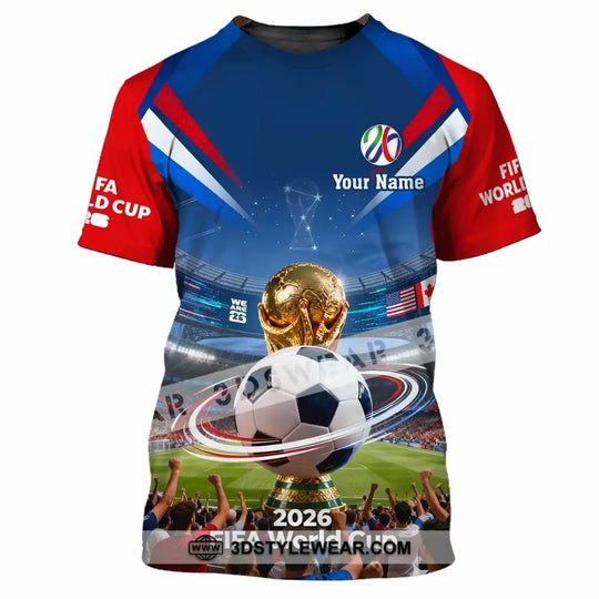 Unisex Shirt - Custom World Cup 2026 3D Shirt style option 2