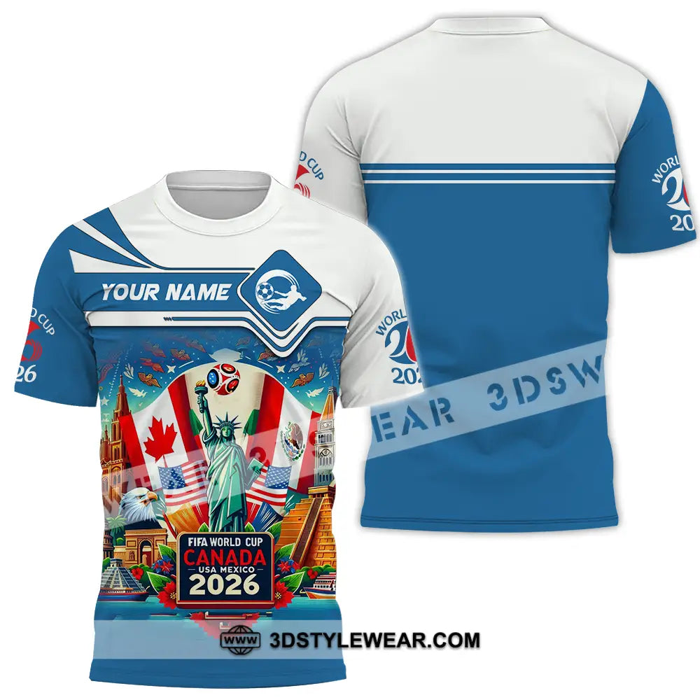 Unisex Shirt - Custom World Cup 2026 3D Shirt T-Shirt / S T-shirt