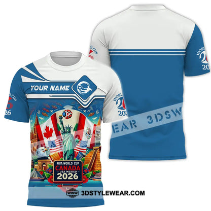 Unisex Shirt - Custom World Cup 2026 3D Shirt T-Shirt / S T-shirt