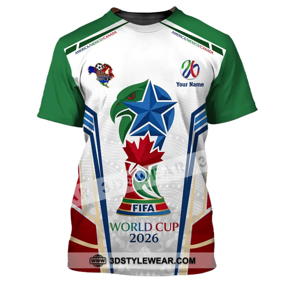 Unisex Shirt - Custom World Cup 2026 3D Shirt - T-Shirt / S - T-shirt