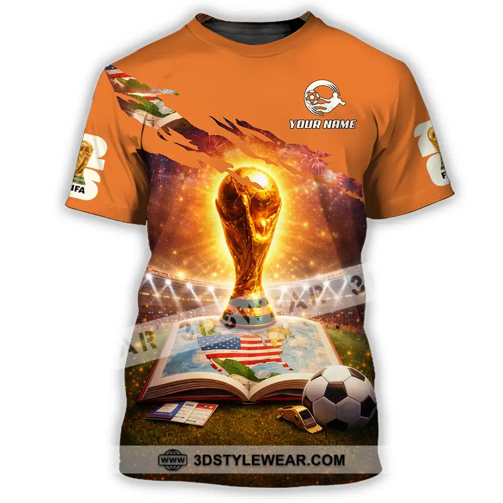 Unisex Shirt - Custom World Cup 2026 3D Shirt T-Shirt / S T-shirt