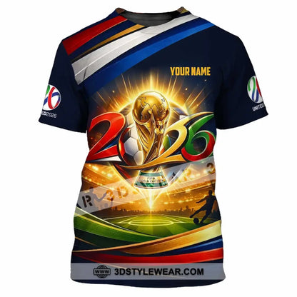 Unisex Shirt - Custom World Cup 2026 3D Shirt - T-Shirt / S - T-shirt
