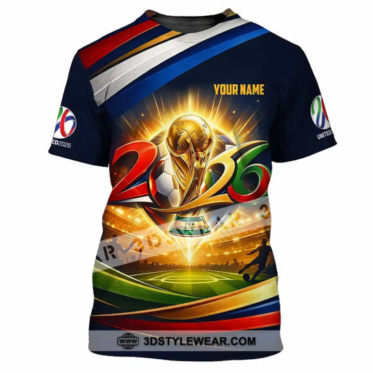 Unisex Shirt - Custom World Cup 2026 3D Shirt style option 2
