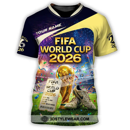 Unisex Shirt - Custom World Cup 2026 3D Shirt T-Shirt / S T-shirt