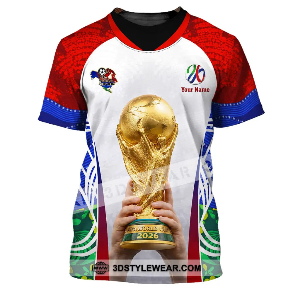 Unisex Shirt - Custom World Cup 2026 3D Shirt - T-Shirt / S - T-shirt