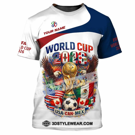 Unisex Shirt - Custom World Cup 2026 3D Shirt style option 4