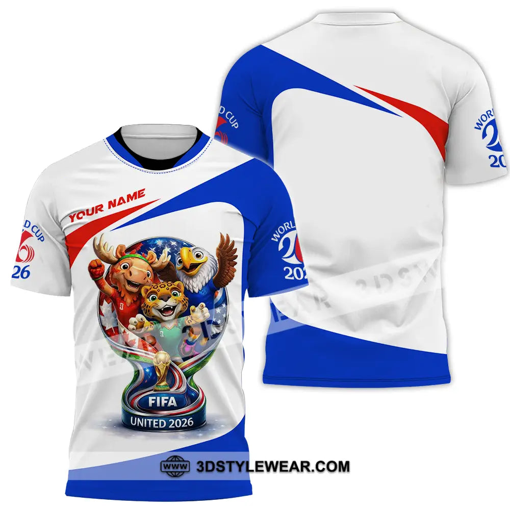 Unisex Shirt - Custom World Cup 2026 3D Shirt T-Shirt / S T-shirt