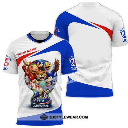 Unisex Shirt - Custom World Cup 2026 3D Shirt T-Shirt / S T-shirt