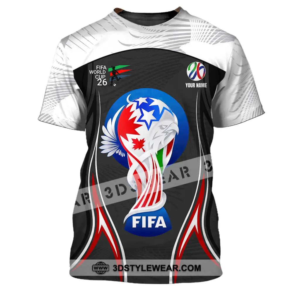 Unisex Shirt - Custom World Cup 2026 3D Shirt T-Shirt / S T-shirt