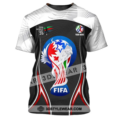 Unisex Shirt - Custom World Cup 2026 3D Shirt T-Shirt / S T-shirt