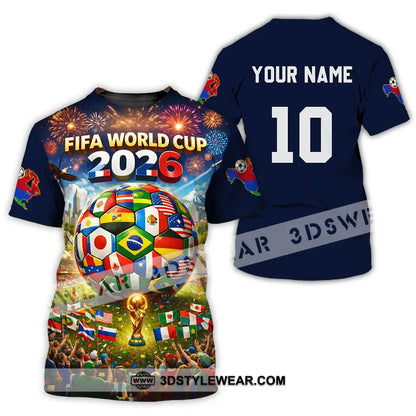 Unisex Shirt - Custom World Cup 2026 3D Shirt T-Shirt / S T-shirt