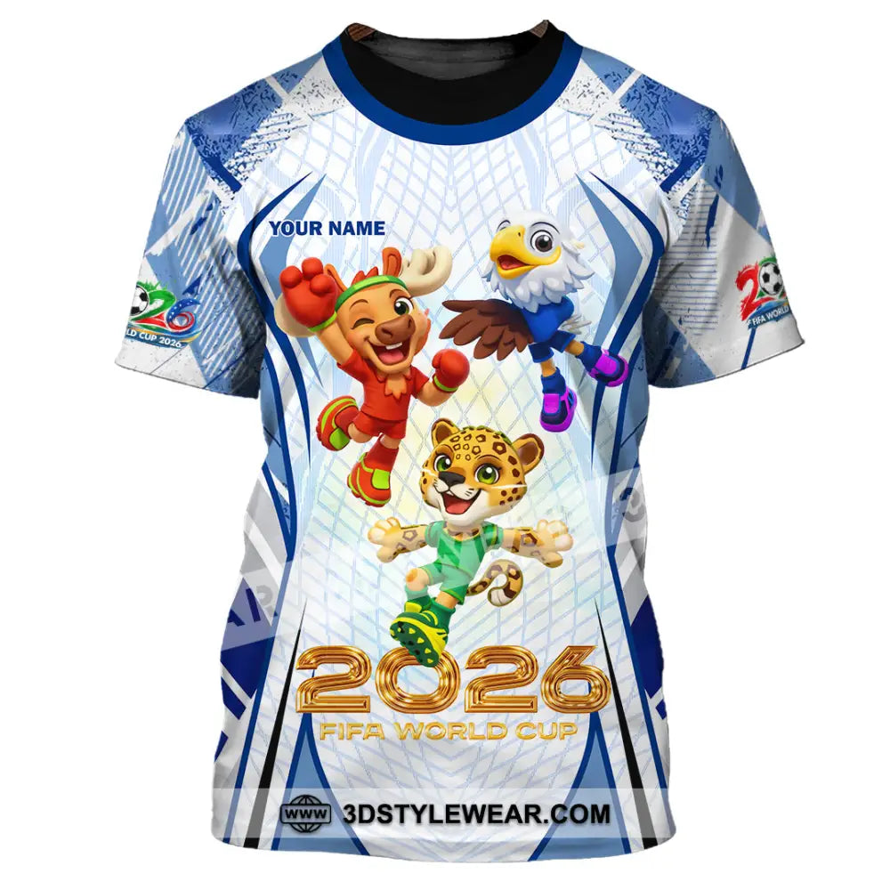 Unisex Shirt - Custom World Cup 2026 3D Shirt T-Shirt / S T-shirt