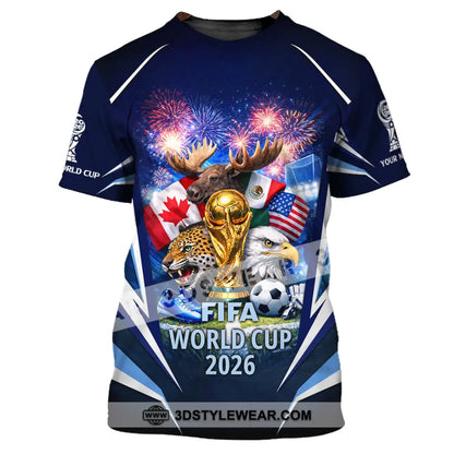 Unisex Shirt - Custom World Cup 2026 3D Shirt T-Shirt / S T-shirt