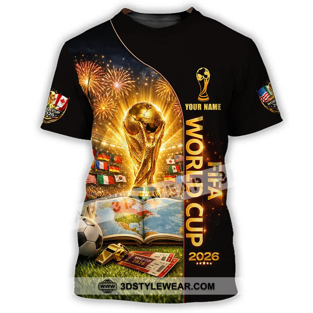 Unisex Shirt - Custom World Cup 2026 3D Shirt T-Shirt / S T-shirt