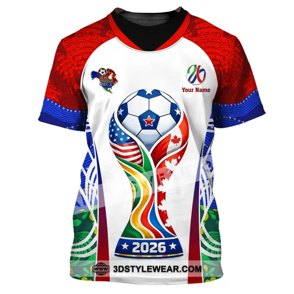 Unisex Shirt - Custom World Cup 2026 3D Shirt - T-Shirt / S - T-shirt