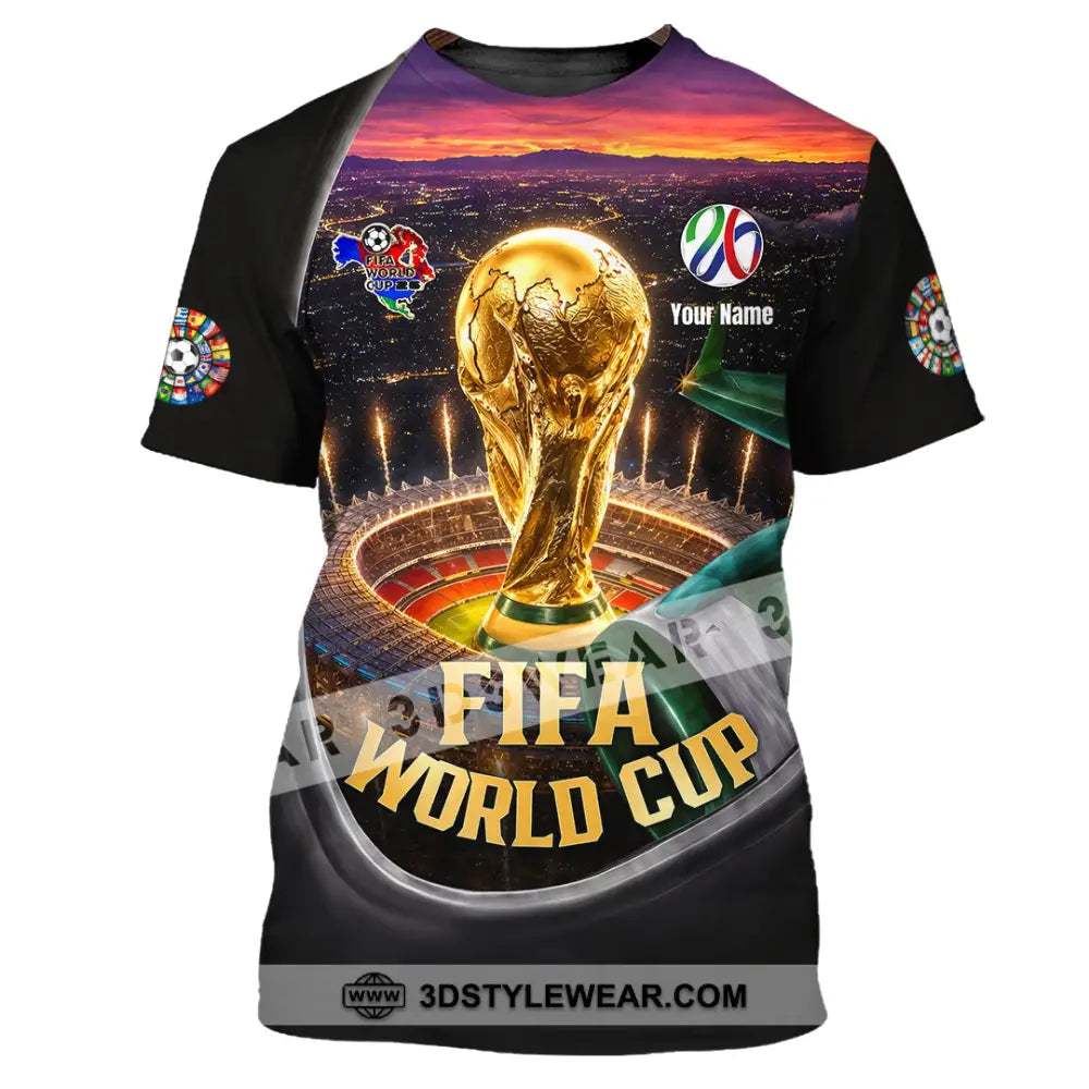 Unisex Shirt - Custom World Cup 2026 3D Shirt - T-Shirt / S - T-shirt