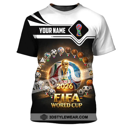 Unisex Shirt - Custom World Cup 2026 3D Shirt - T-Shirt / S - T-shirt