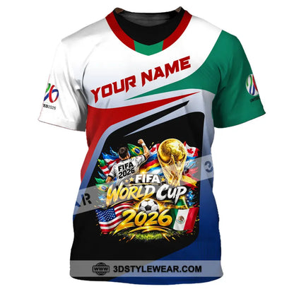 Unisex Shirt - Custom World Cup 2026 3D Shirt - T-Shirt / S - T-shirt