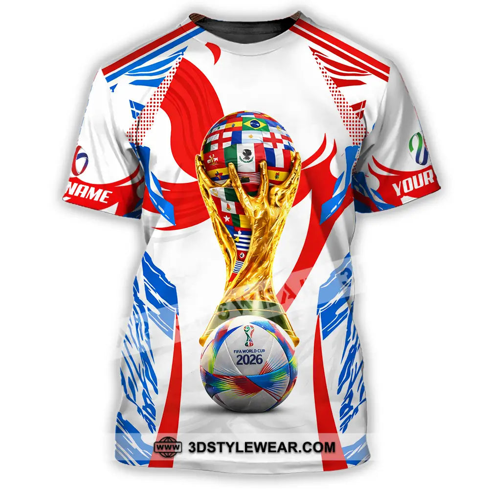 Unisex Shirt - Custom World Cup 2026 3D Shirt T-Shirt / S T-shirt