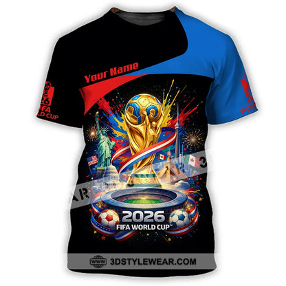 Unisex Shirt - Custom World Cup 2026 3D Shirt - T-Shirt / S - T-shirt