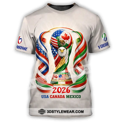 Unisex Shirt - Custom World Cup 2026 3D Shirt T-Shirt / S T-shirt