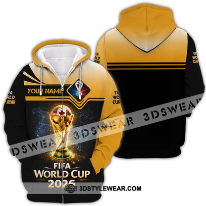 Unisex Shirt - Custom World Cup 2026 3D Shirt - Zipper Hoodie / S - T-shirt