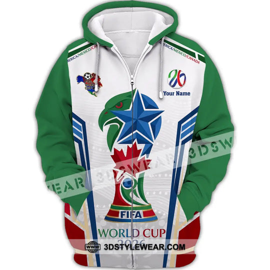 Unisex Shirt - Custom World Cup 2026 3D Shirt style option 3