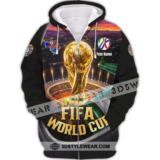Unisex Shirt - Custom World Cup 2026 3D Shirt style option 3