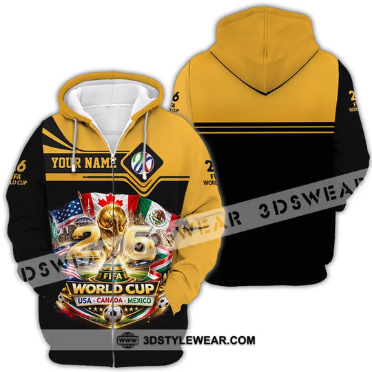 Unisex Shirt - Custom World Cup 2026 3D Shirt style option 4
