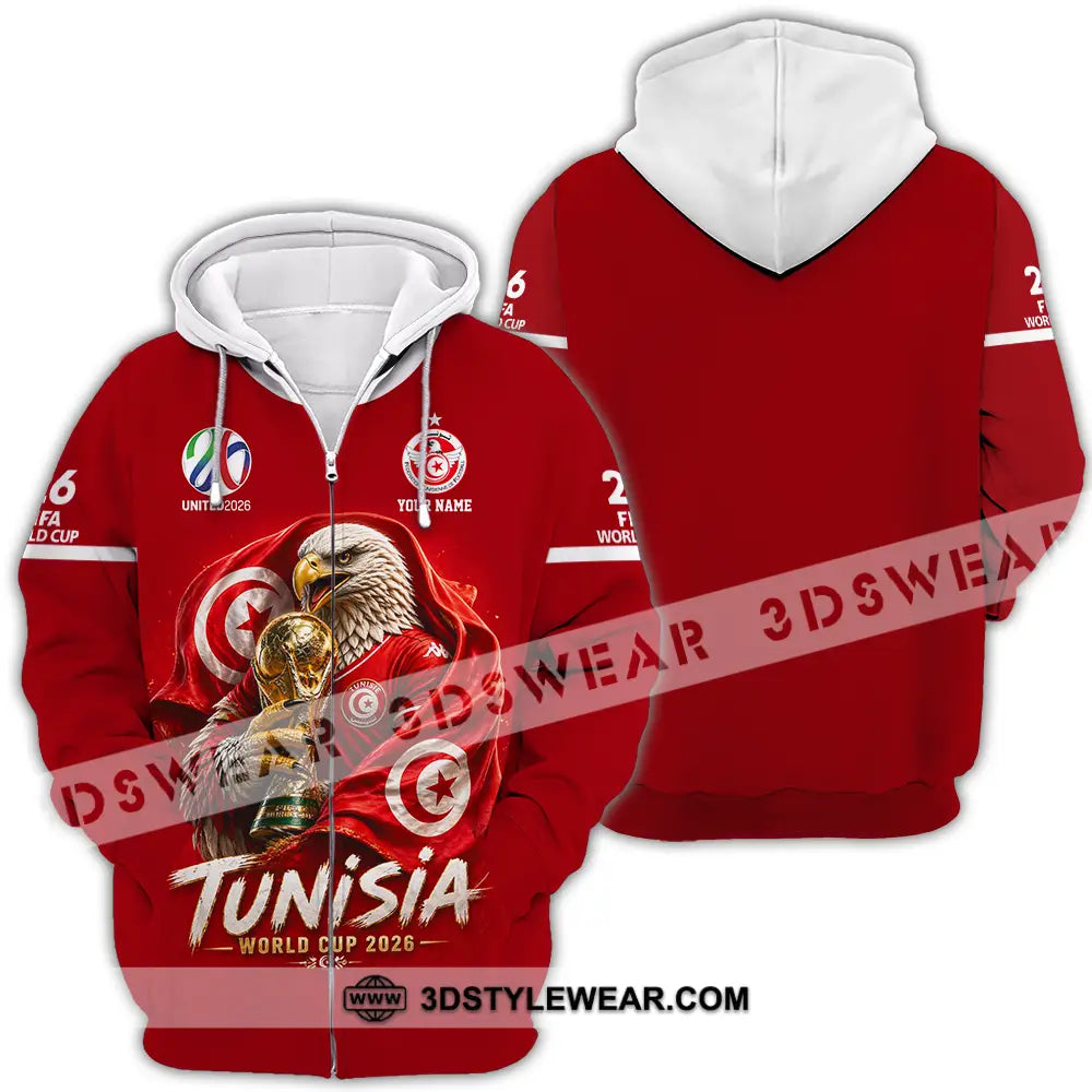 Unisex Shirt - Custom World Cup 2026 3D Shirt - Zipper Hoodie / S - T-shirt