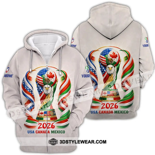 Unisex Shirt - Custom World Cup 2026 3D Shirt style option 4
