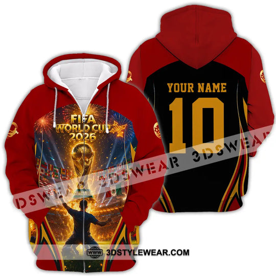 Unisex Shirt - Custom World Cup 2026 3D Shirt style option 4