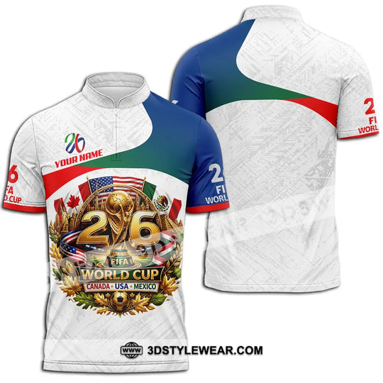 Unisex Shirt - Custom World Cup 2026 3D Shirt style option 2