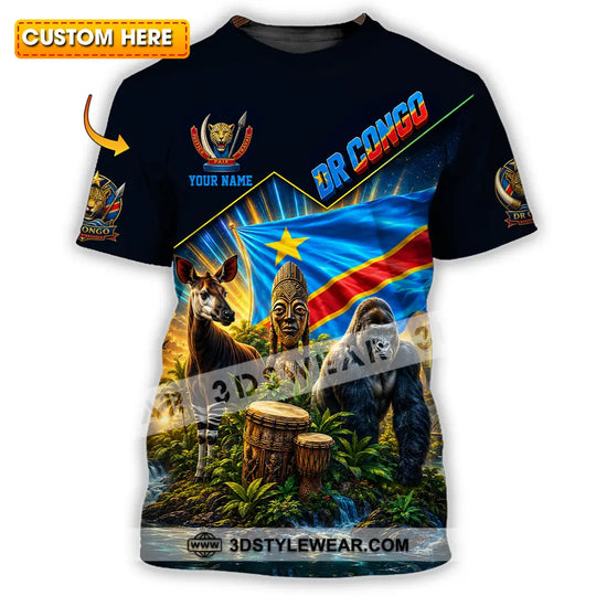 Unisex Shirt - Custom World Cup 2026 Dr Congo Shirt style option 1