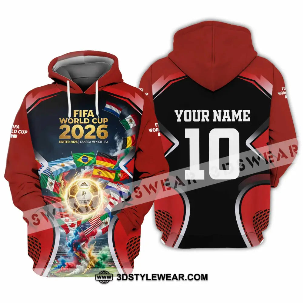 Unisex Shirt - Custom World Cup 2026 Shirt - Hoodie / S - T-shirt