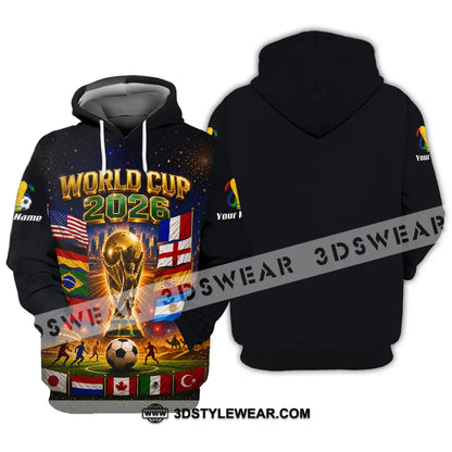 Unisex Shirt - Custom World Cup 2026 Shirt - Hoodie / S - T-shirt